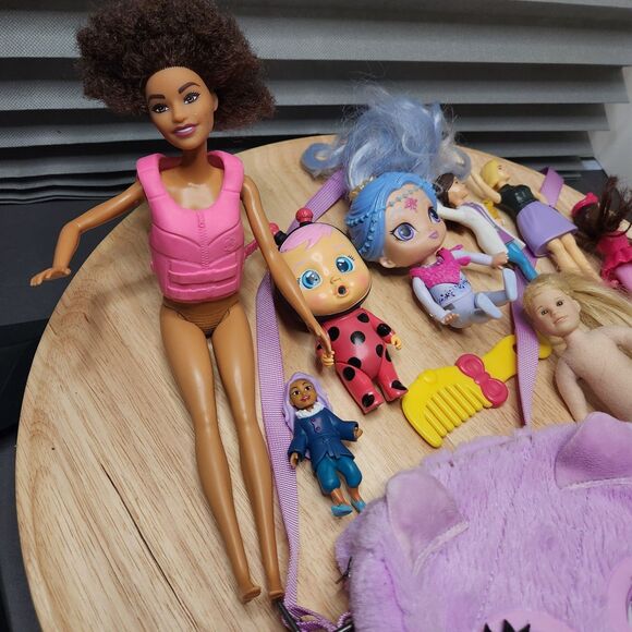 Girls Toy Bundle – Barbie, Shimmer Doll, Cat Purse & More | Pretend Play Lot - Picture 9 of 9